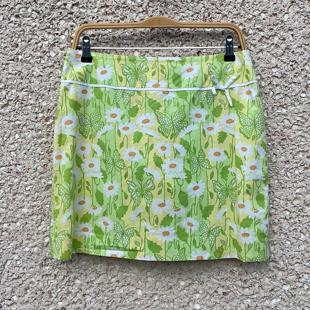 Original Vintage Lilly Pulitzer Daisies Skirt